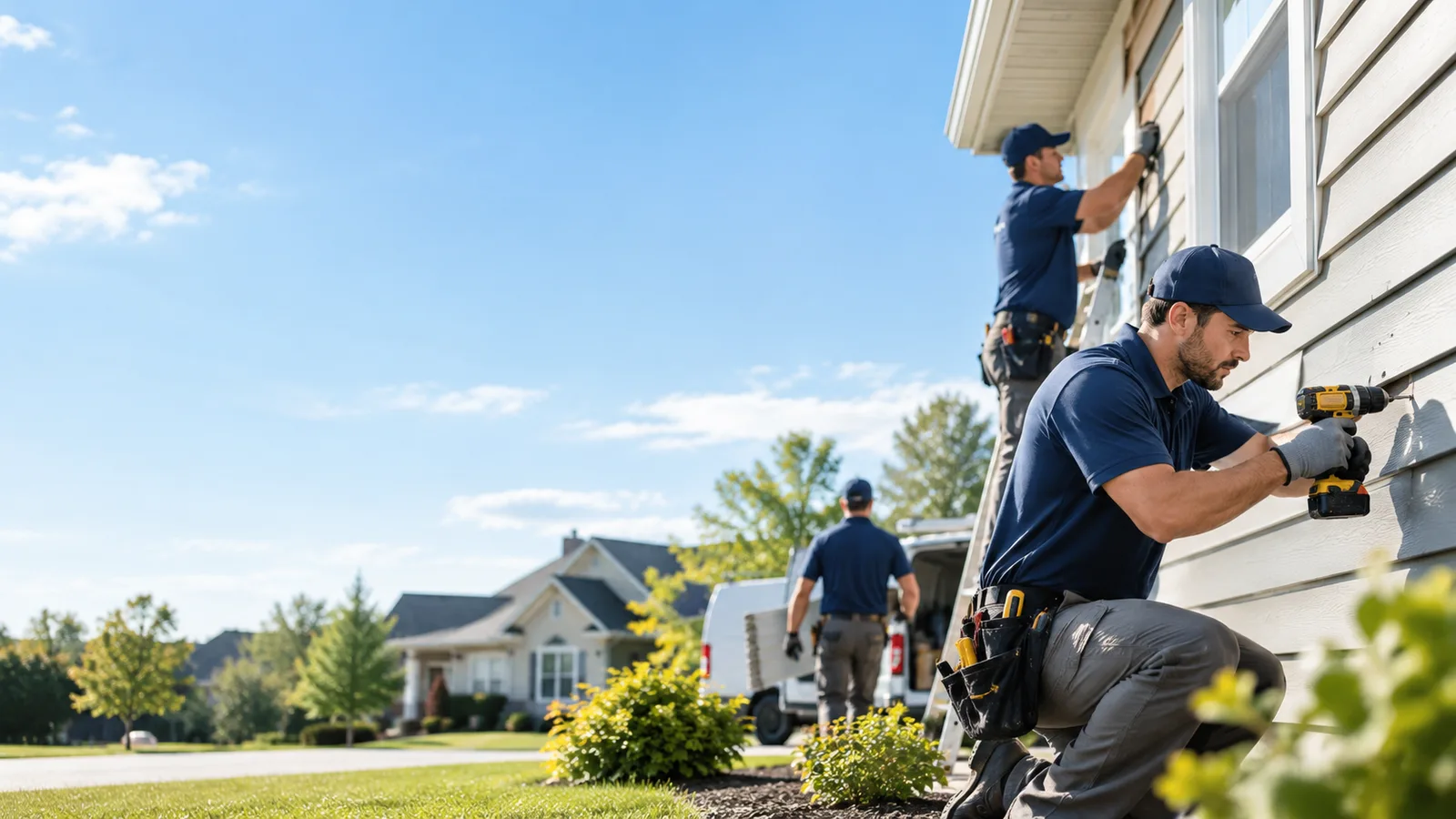 Commercial Siding Repair in Pickett, WI